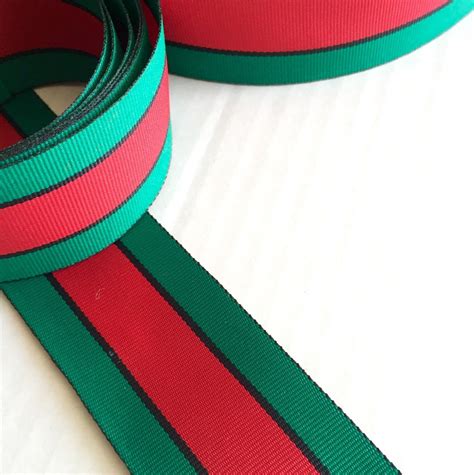 gucci red green ribbon|Gucci ribbon designer.